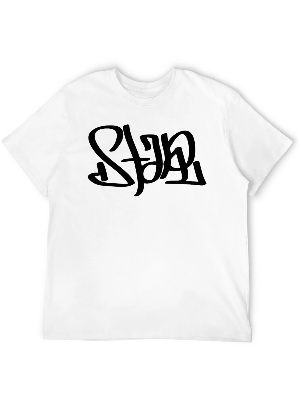 Stylish Black Graphic T-Shirt - Modern Streetwear Design