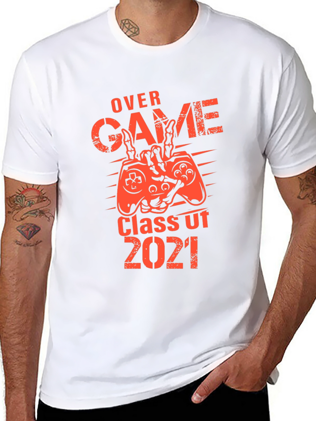 Game Over Class of 2021 Graduation T-Shirt