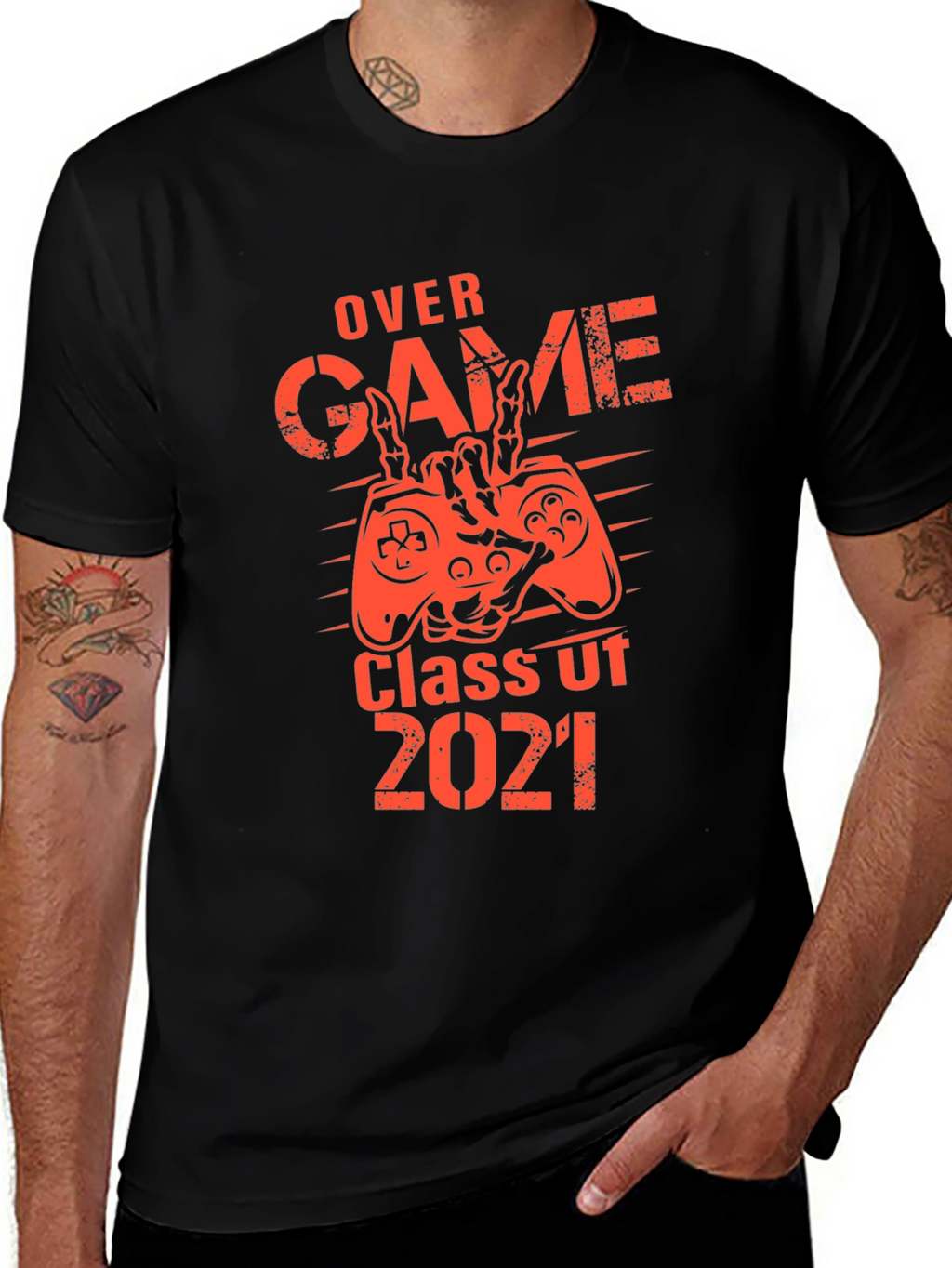 Game Over Class of 2021 Graduation T-Shirt
