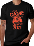 Game Over Class of 2021 Graduation T-Shirt