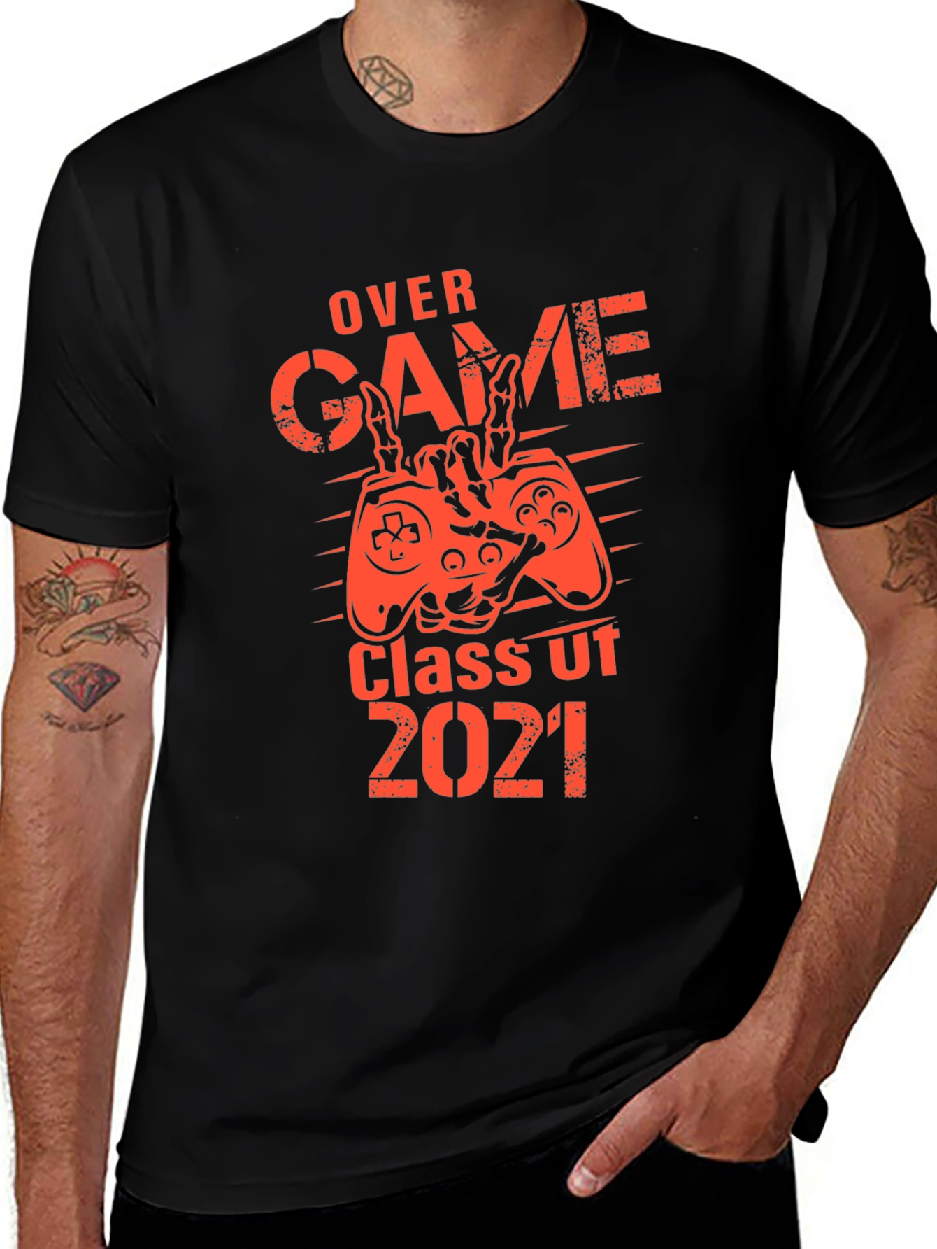 Game Over Class of 2021 Graduation T-Shirt