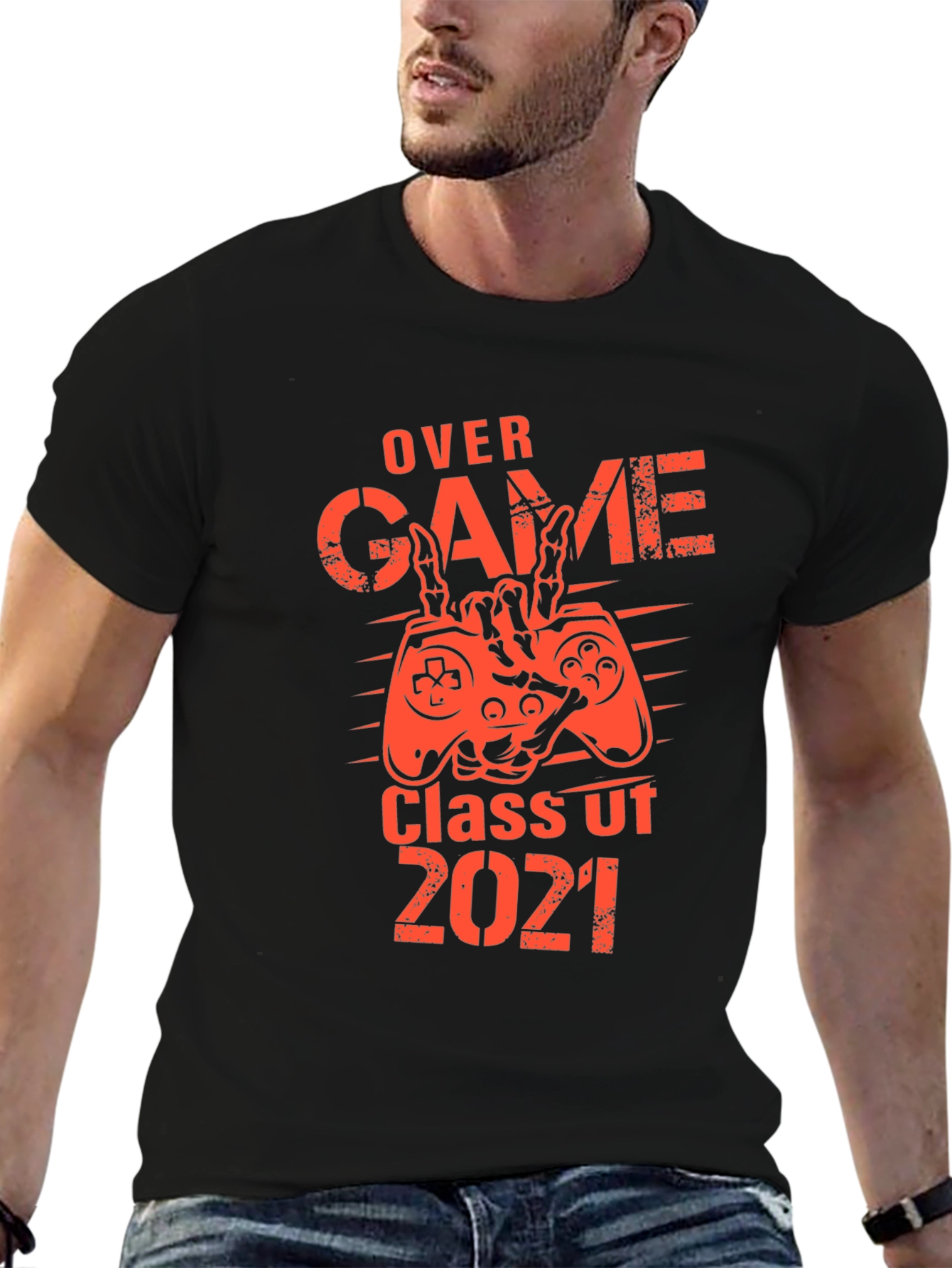 Game Over Class of 2021 Graduation T-Shirt
