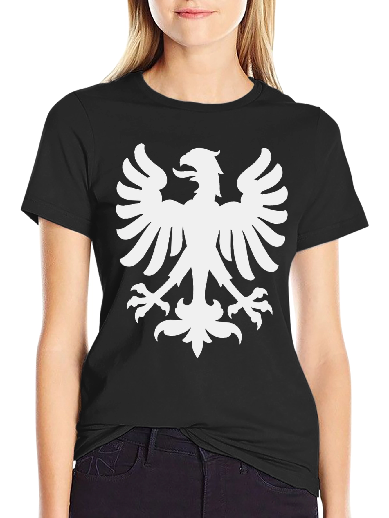 Eagle Crest Graphic Tee - Classic Black