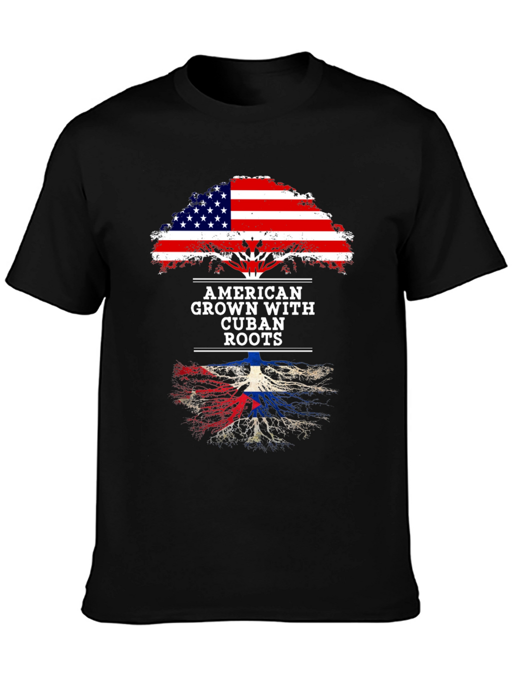 American Grown with Cuban Roots Tee