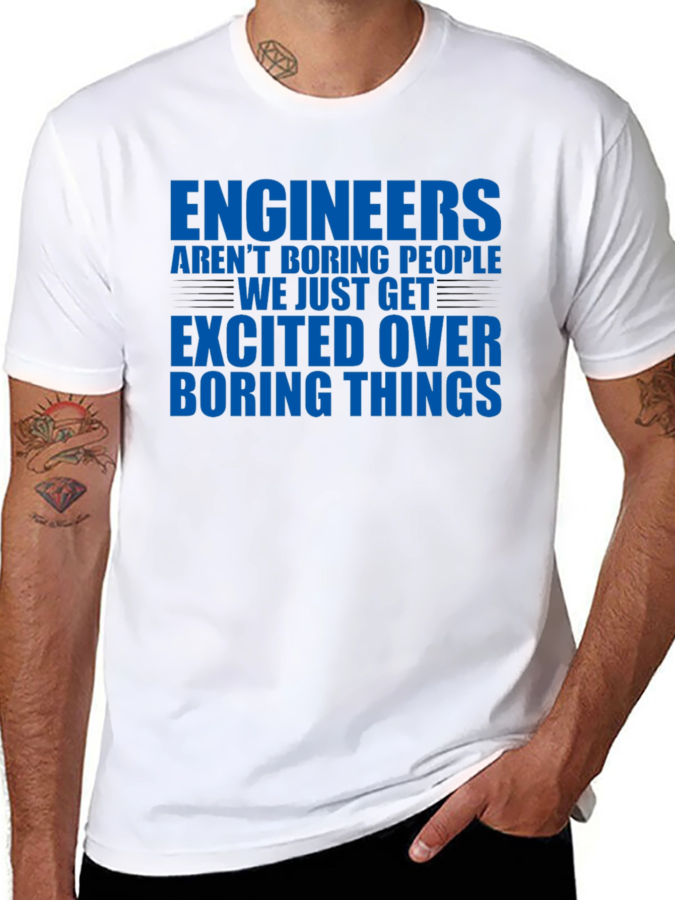Engineers Arent Boring T-Shirt - Funny Engineering Tee