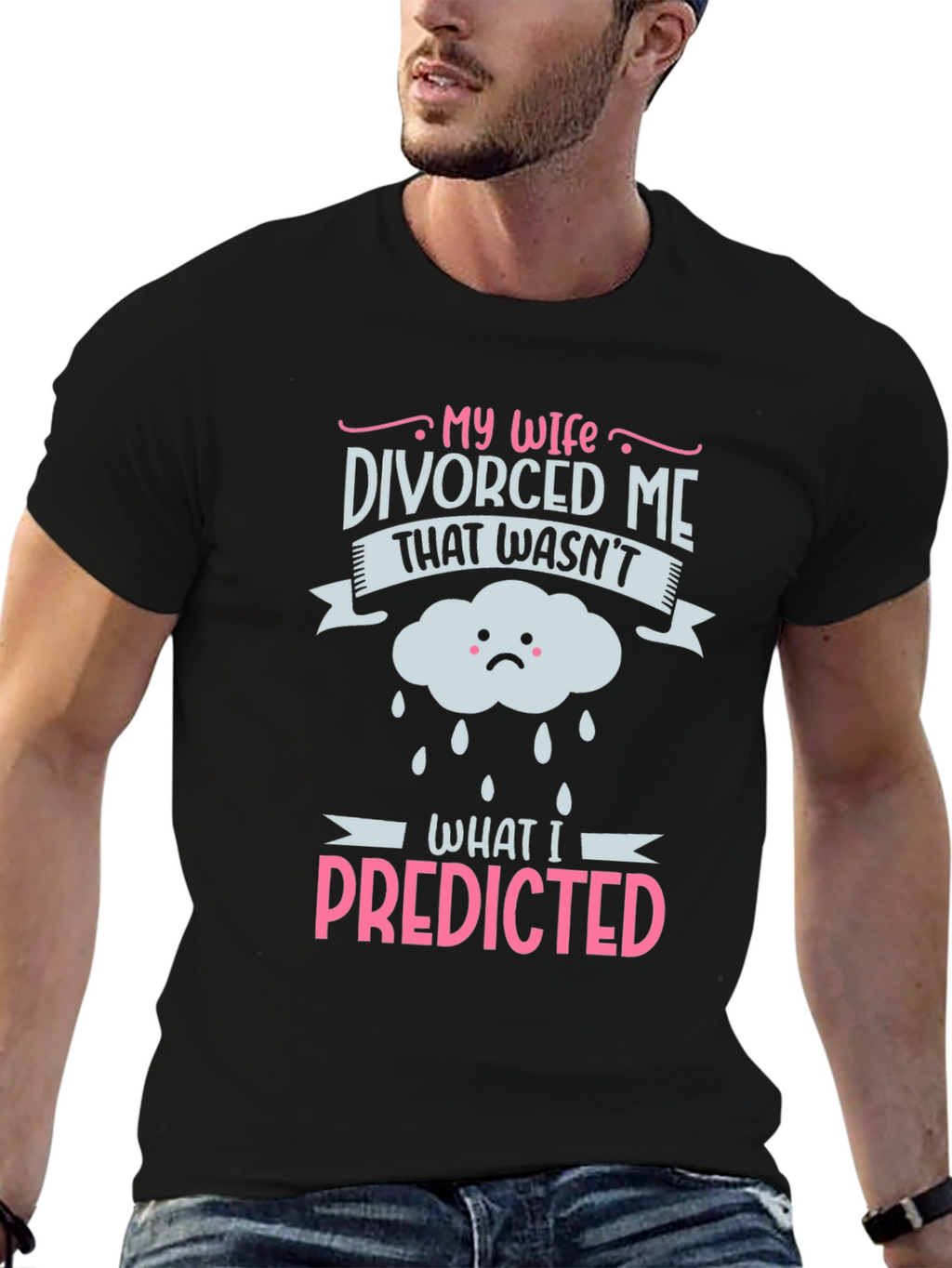 Divorced Me Funny Graphic T-Shirt
