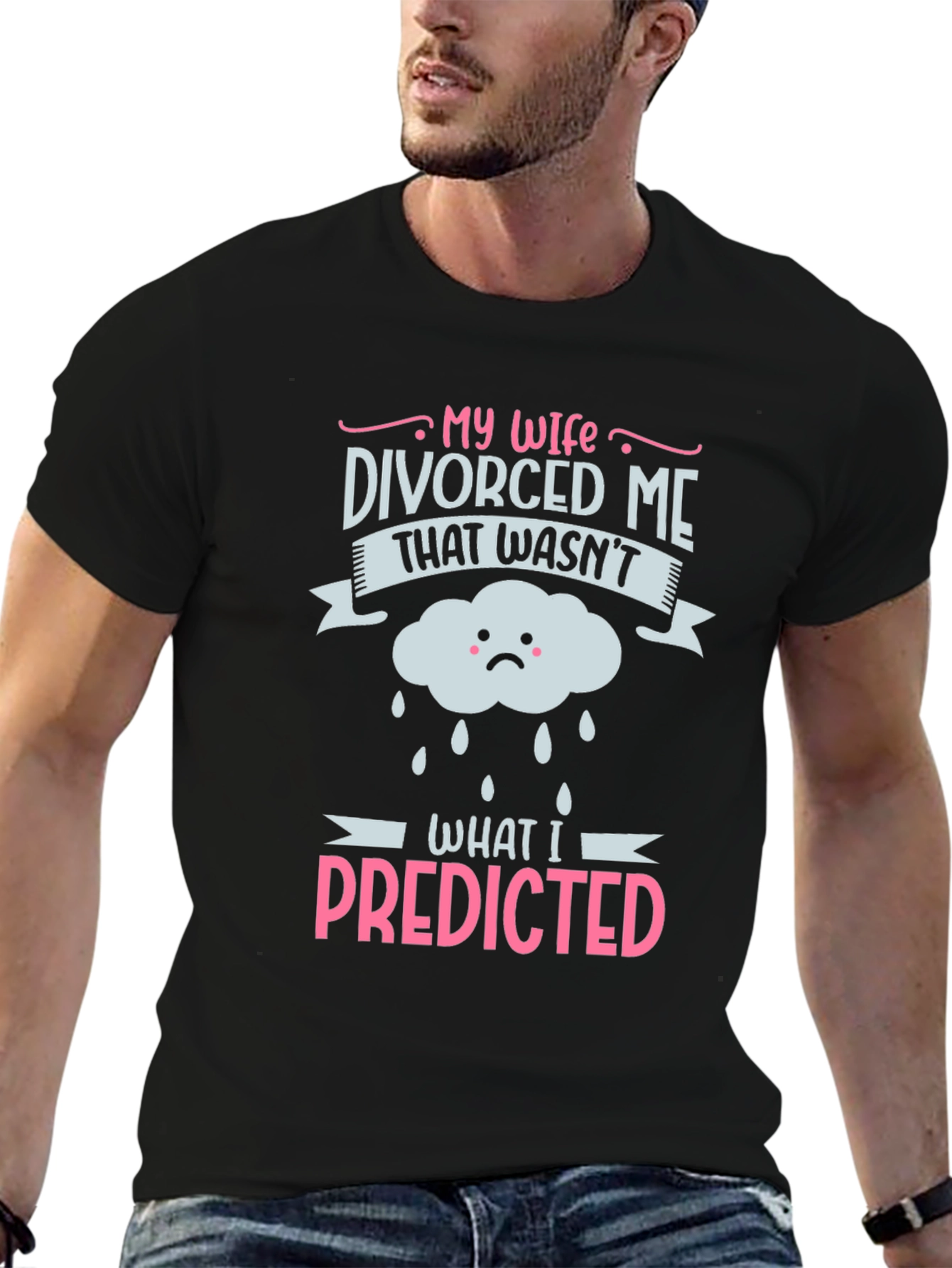 Divorced Me Funny Graphic T-Shirt