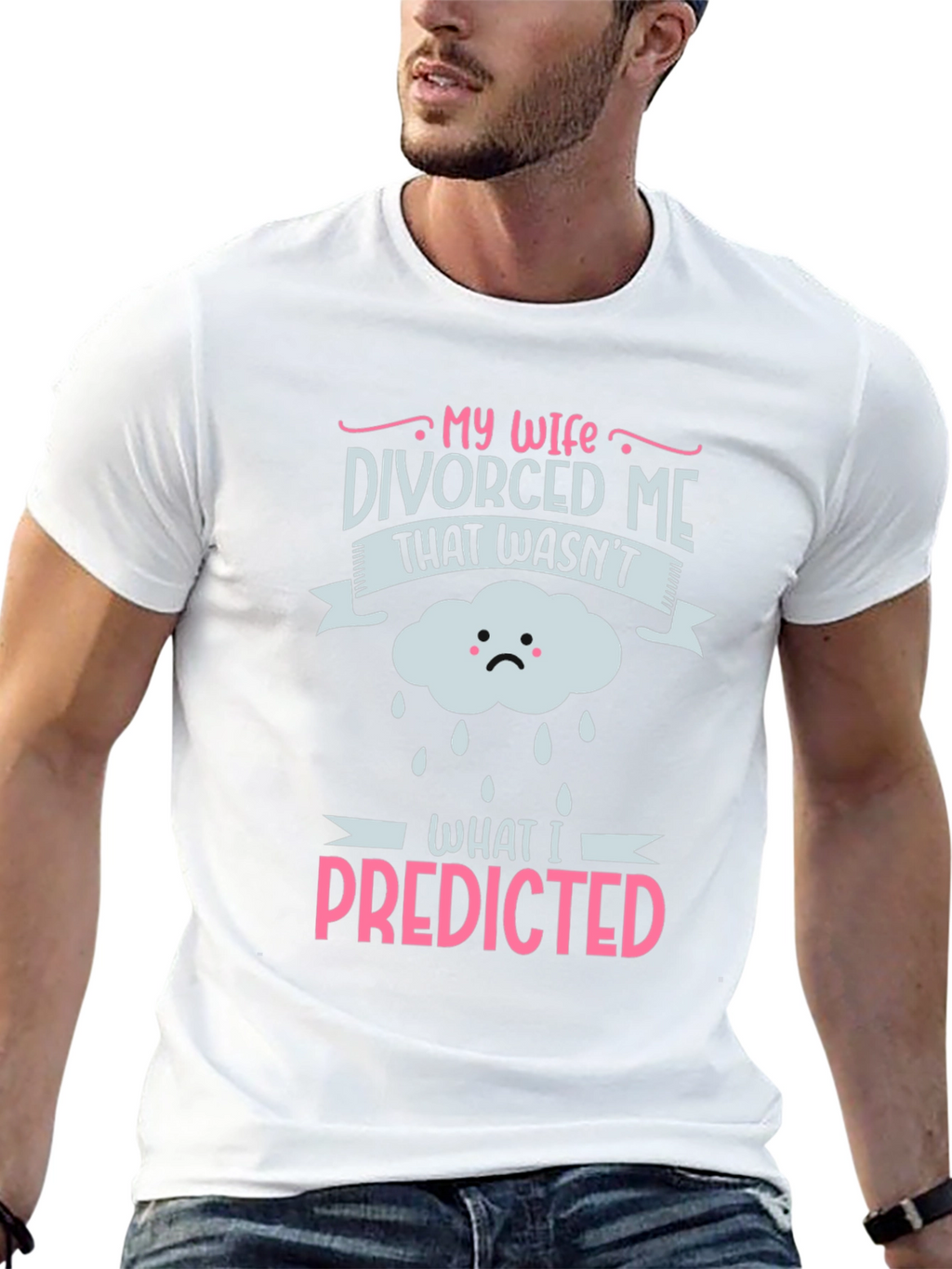 Divorced Me Funny Graphic T-Shirt
