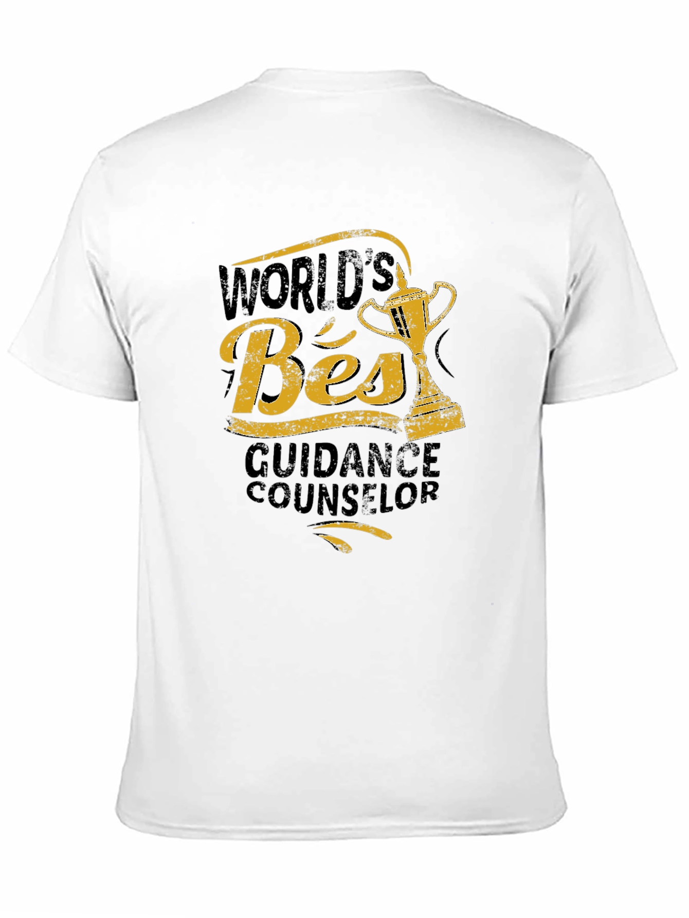 Worlds Best Guidance Counselor Black T-Shirt