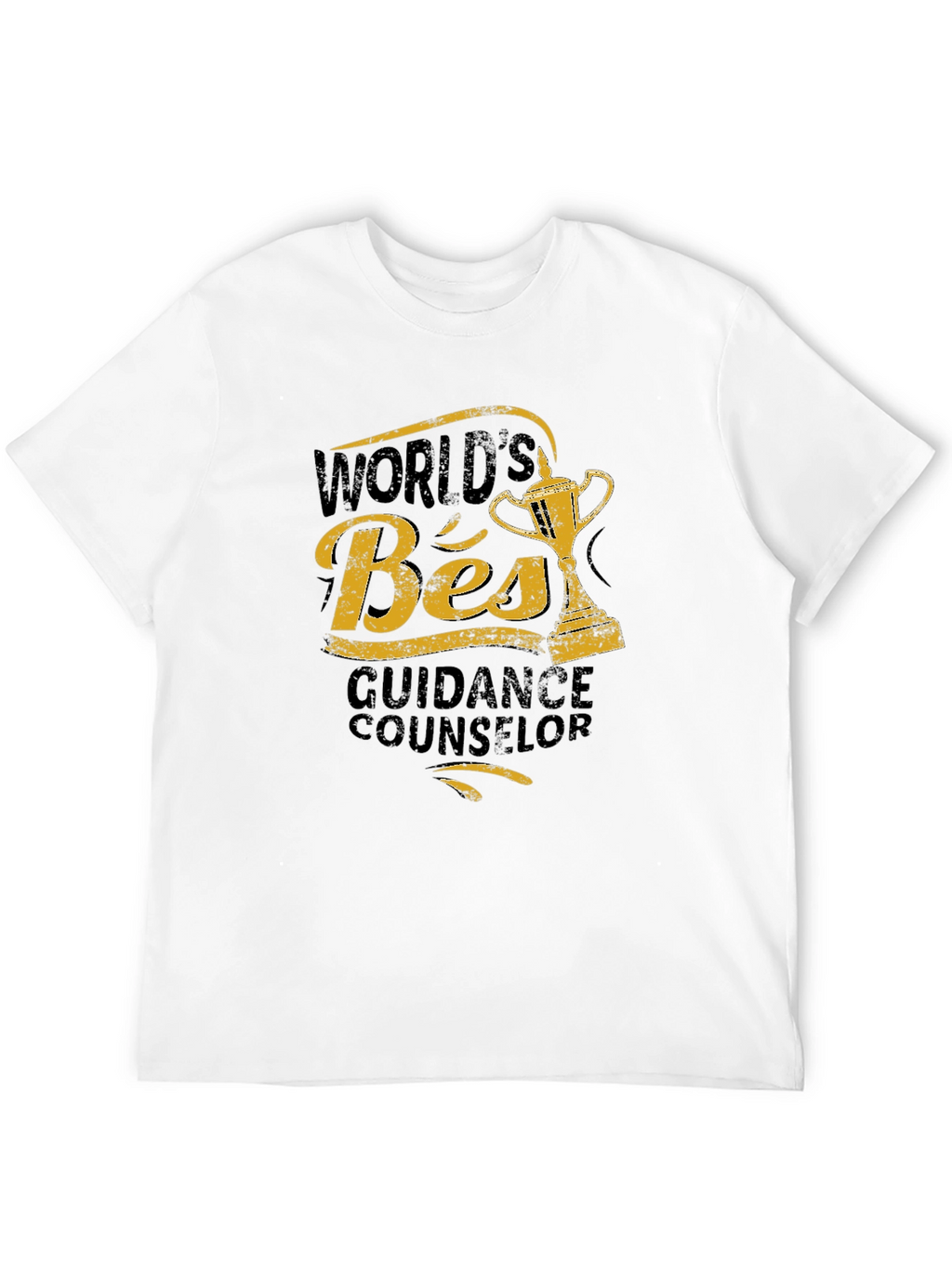 Worlds Best Guidance Counselor Black T-Shirt