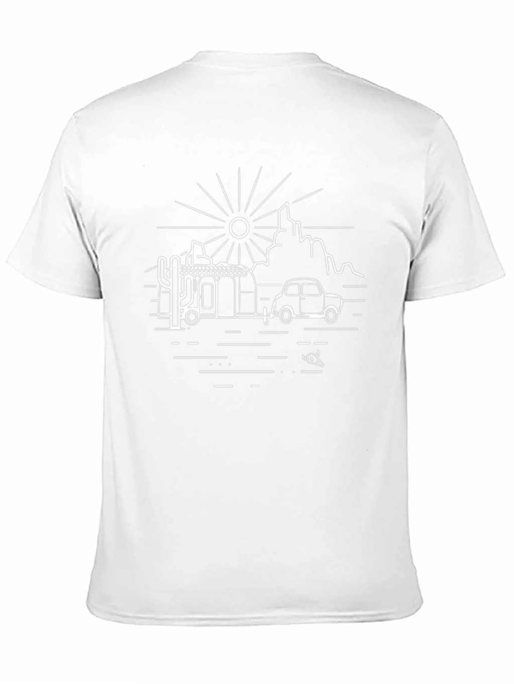 Retro Desert Road Trip Graphic Tee