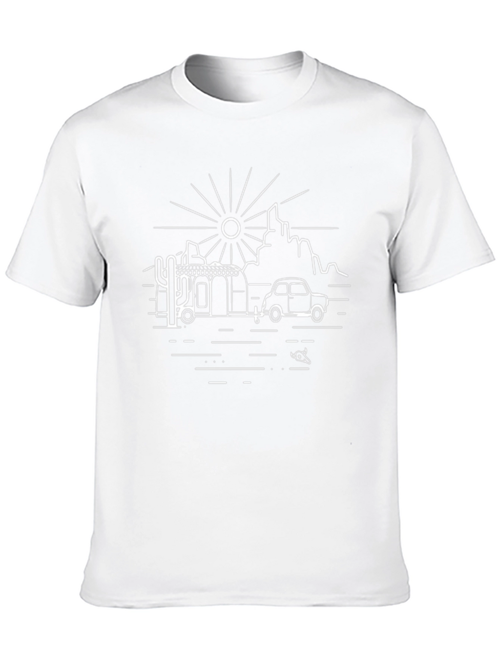 Retro Desert Road Trip Graphic Tee