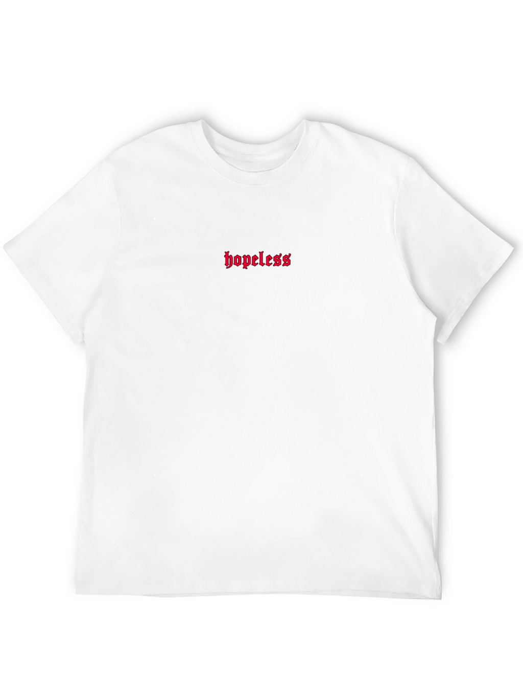Hopeless Graphic Tee - Black Casual T-Shirt