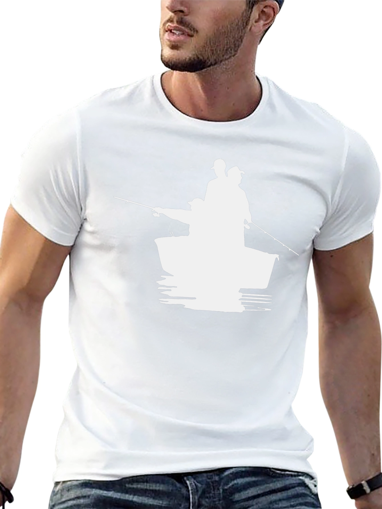 Fishing Boat Graphic Tee - Anglers T-Shirt