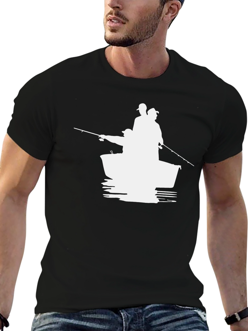 Fishing Boat Graphic Tee - Anglers T-Shirt