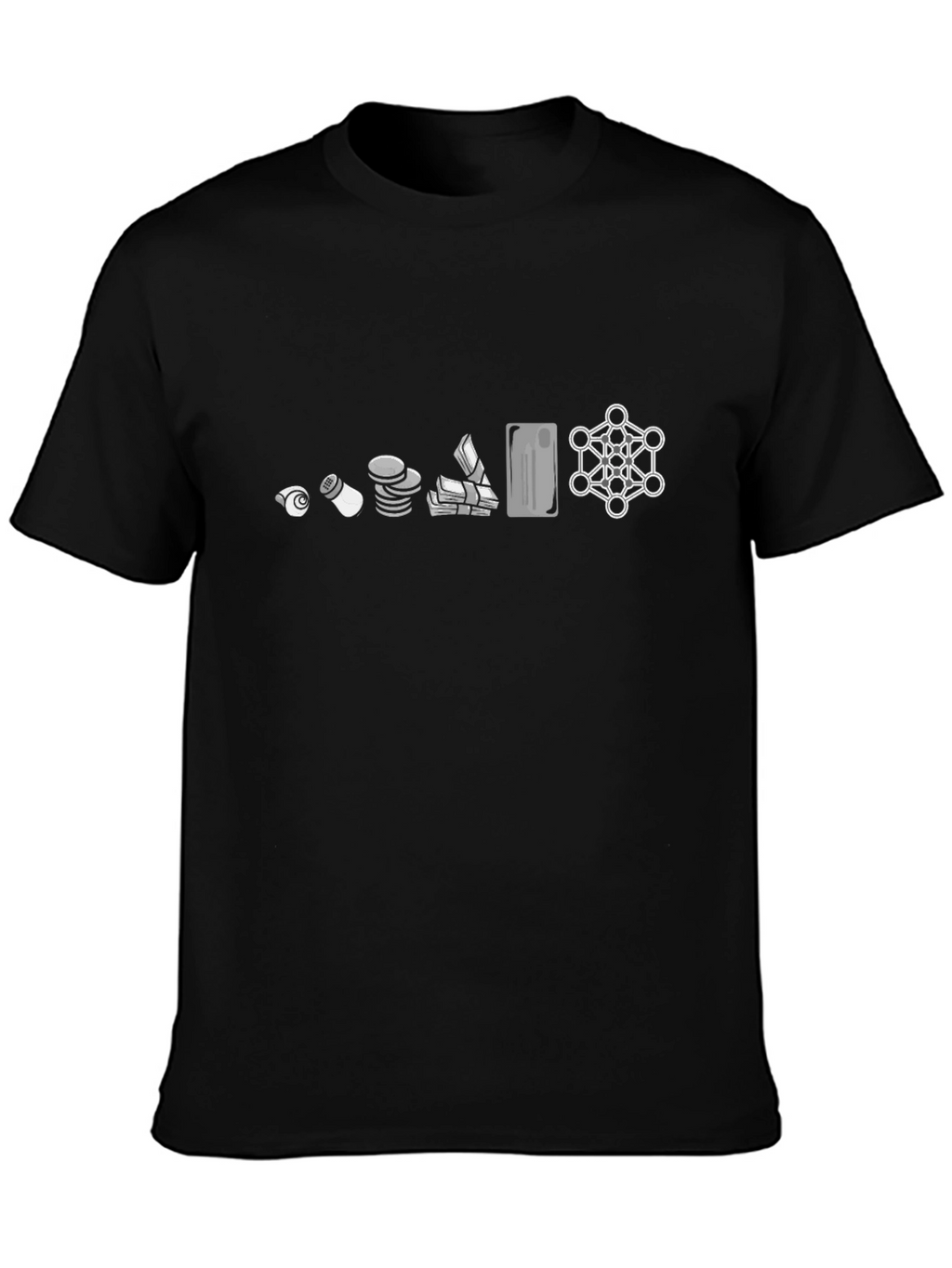 Eye to Flower of Life Graphic T-Shirt