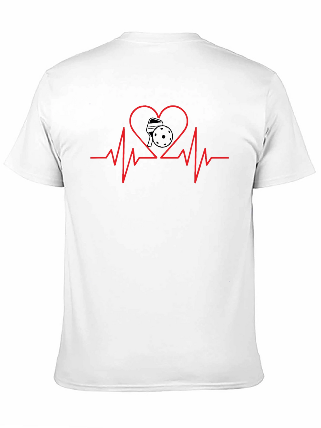 Pickleball Heartbeat Graphic Tee