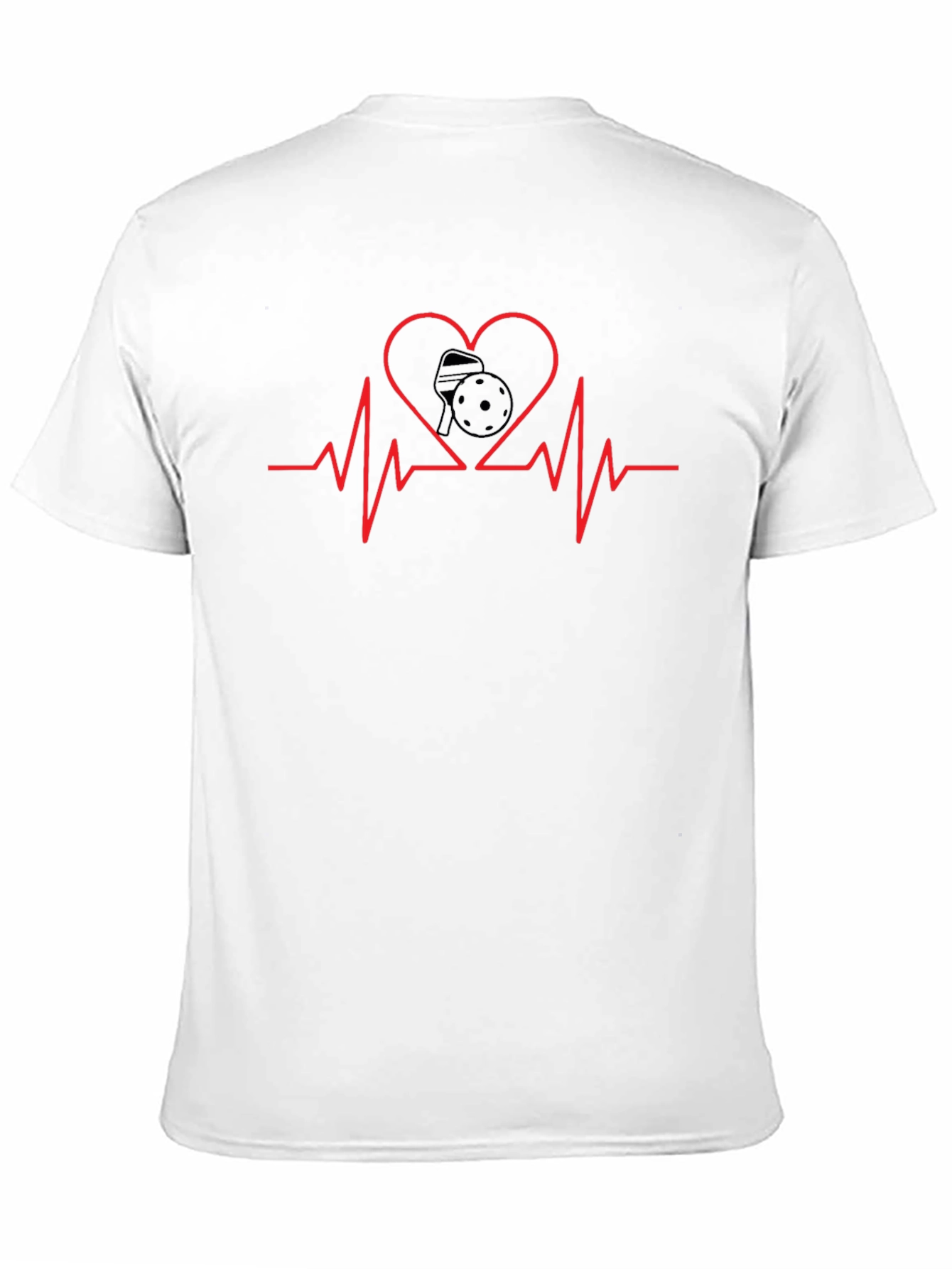 Pickleball Heartbeat Graphic Tee