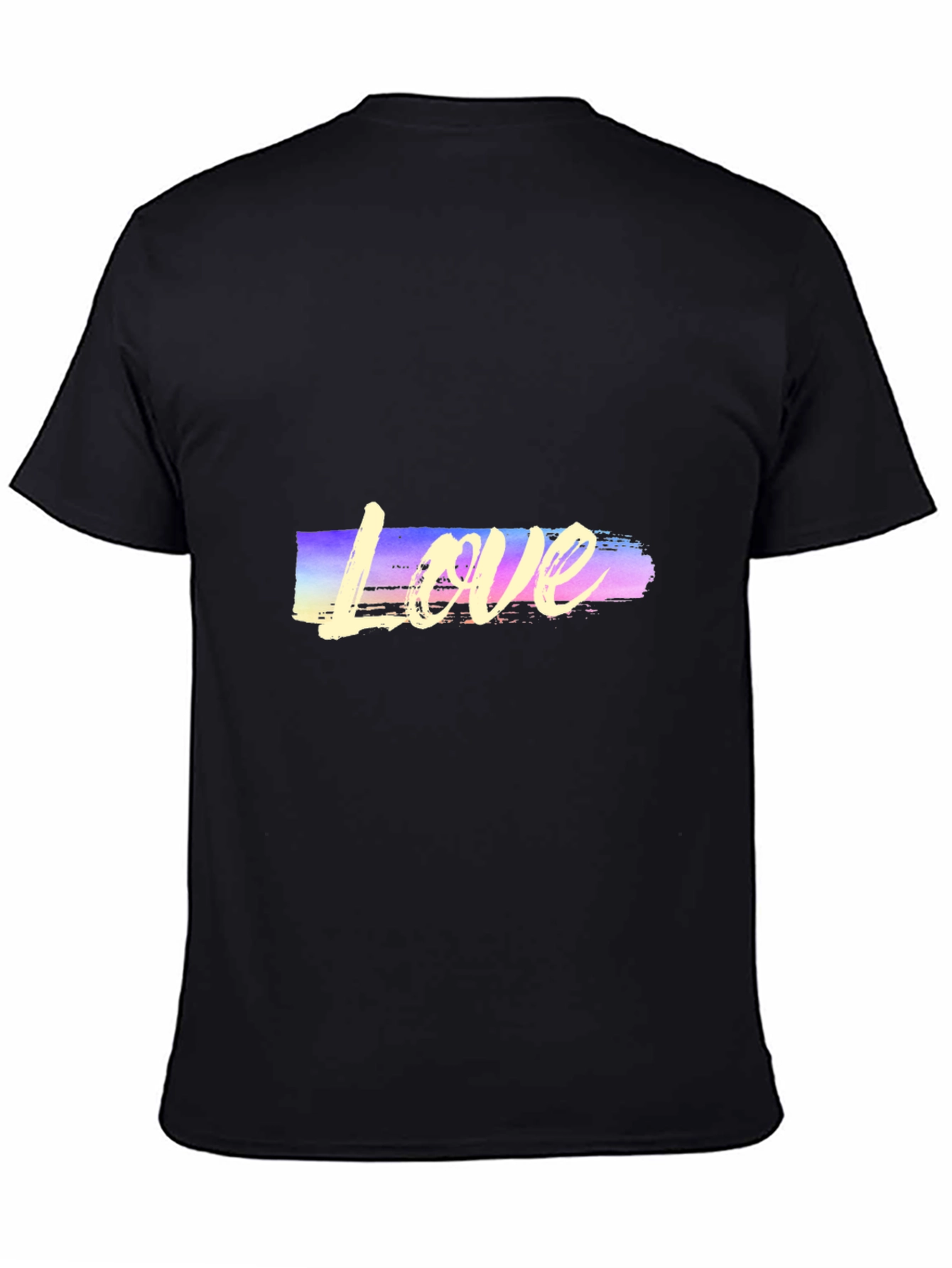 Love Graphic Black T-Shirt