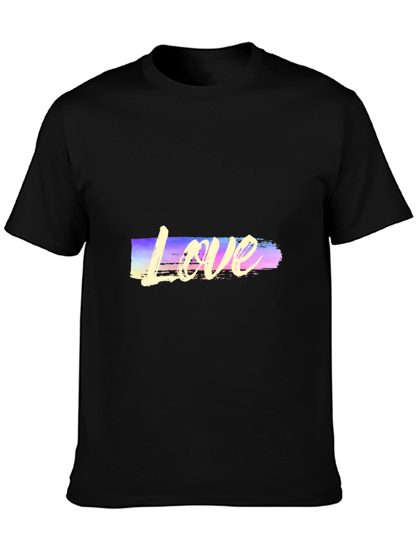 Love Graphic Black T-Shirt