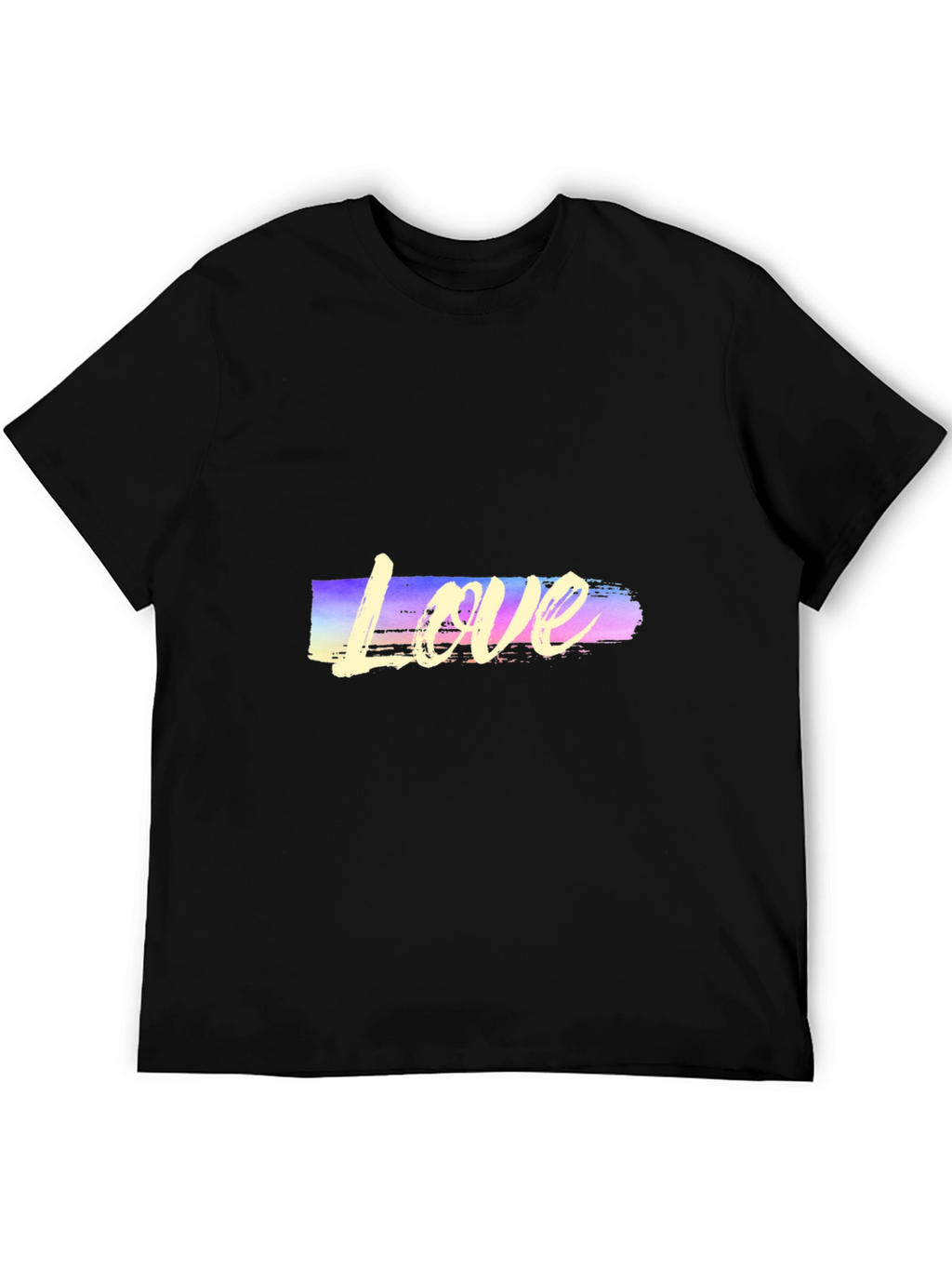 Love Graphic Black T-Shirt