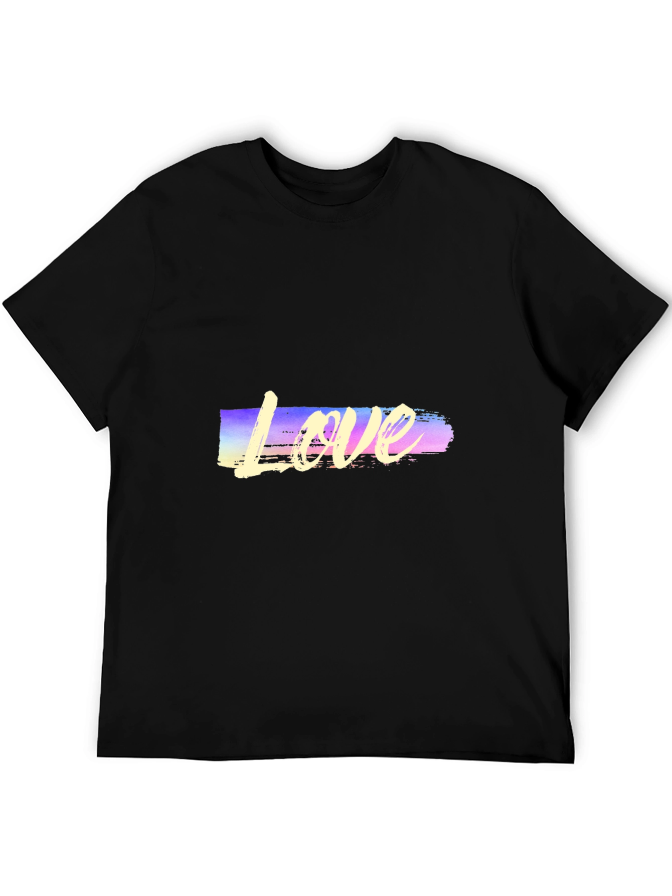 Love Graphic Black T-Shirt