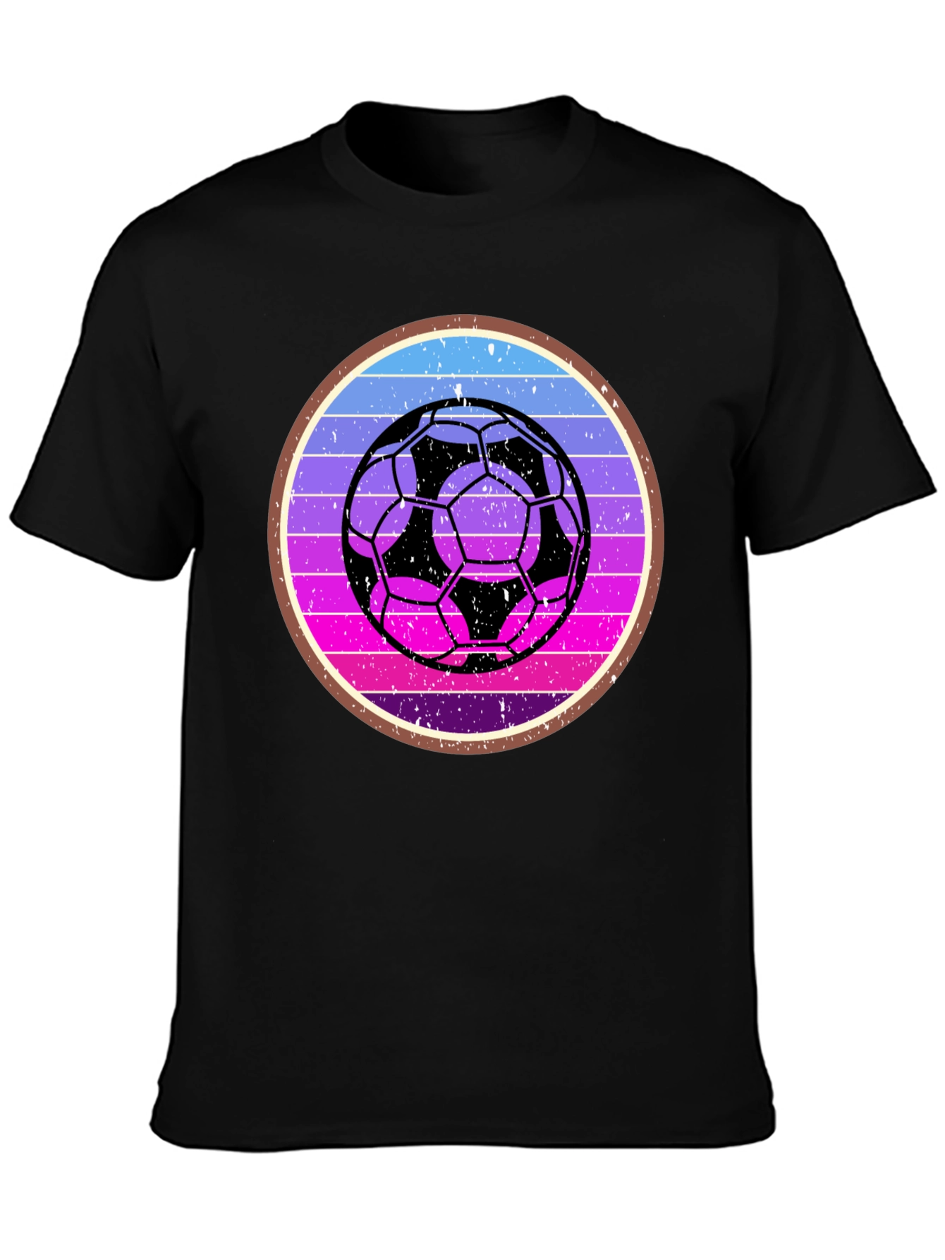 Retro Soccer Ball Graphic Tee