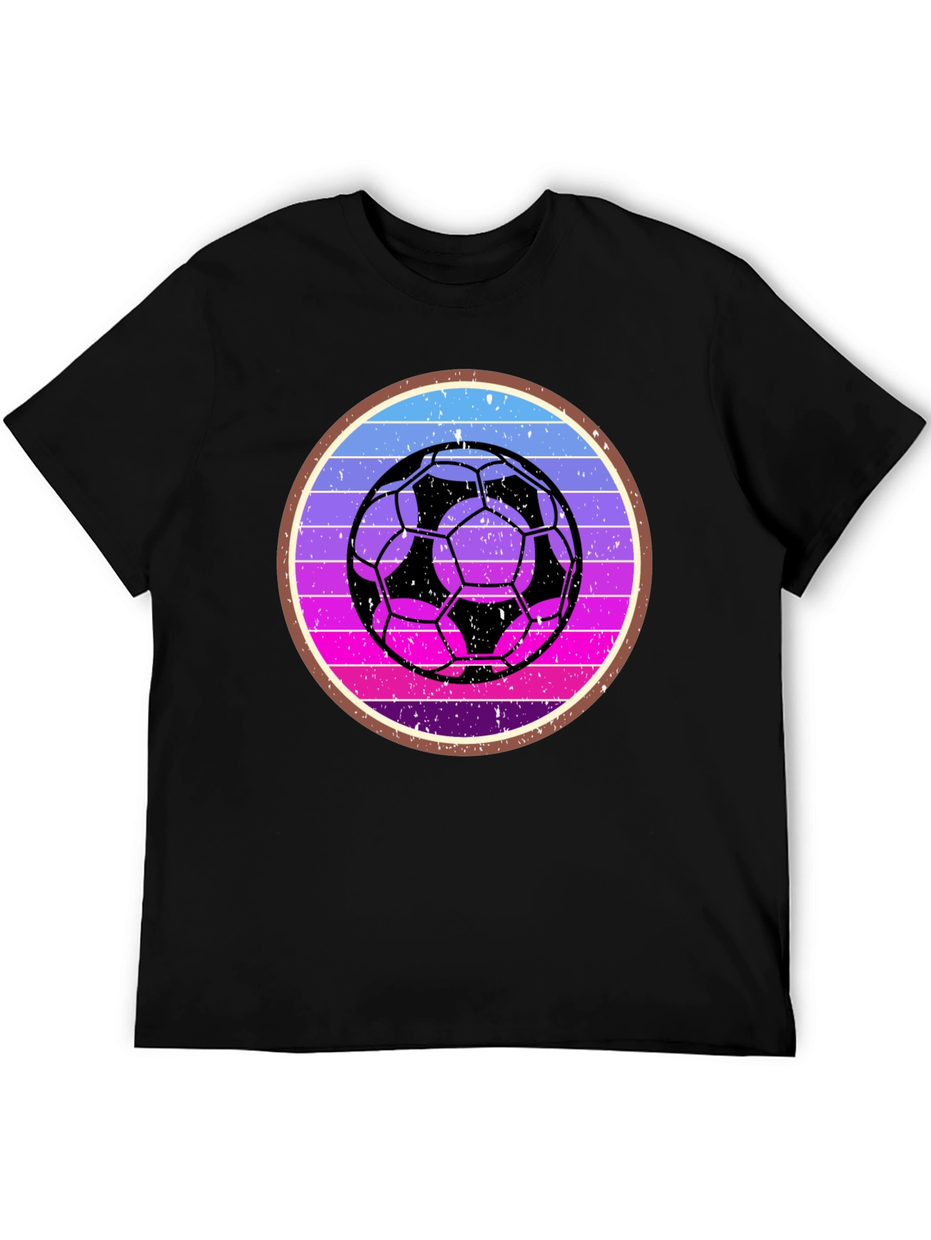 Retro Soccer Ball Graphic Tee