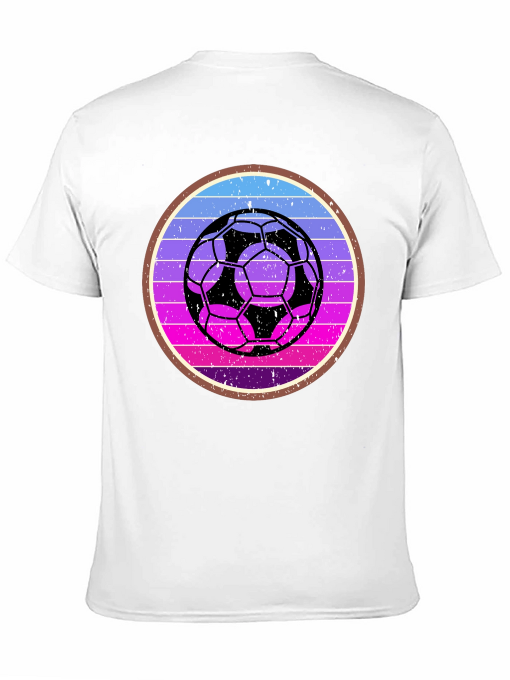 Retro Soccer Ball Graphic Tee