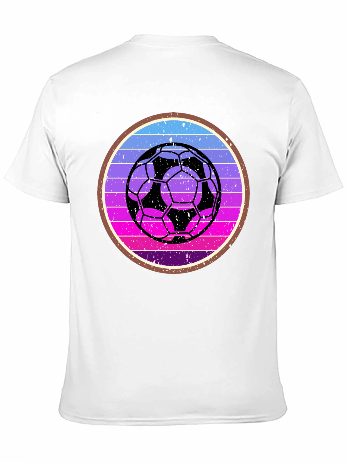 Retro Soccer Ball Graphic Tee