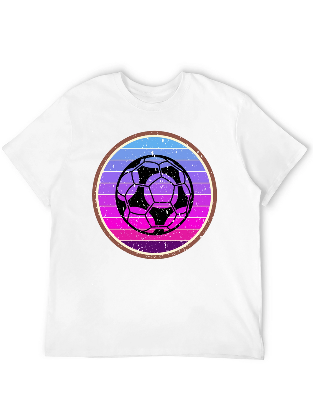 Retro Soccer Ball Graphic Tee