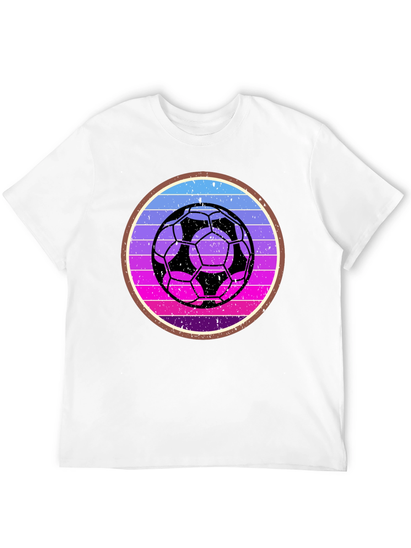 Retro Soccer Ball Graphic Tee
