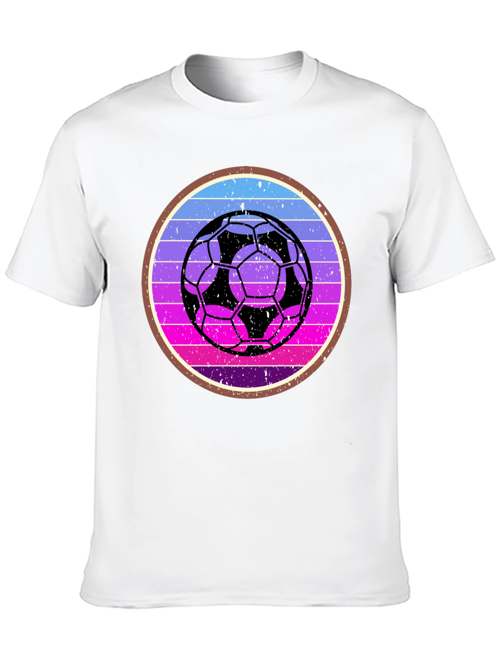 Retro Soccer Ball Graphic Tee