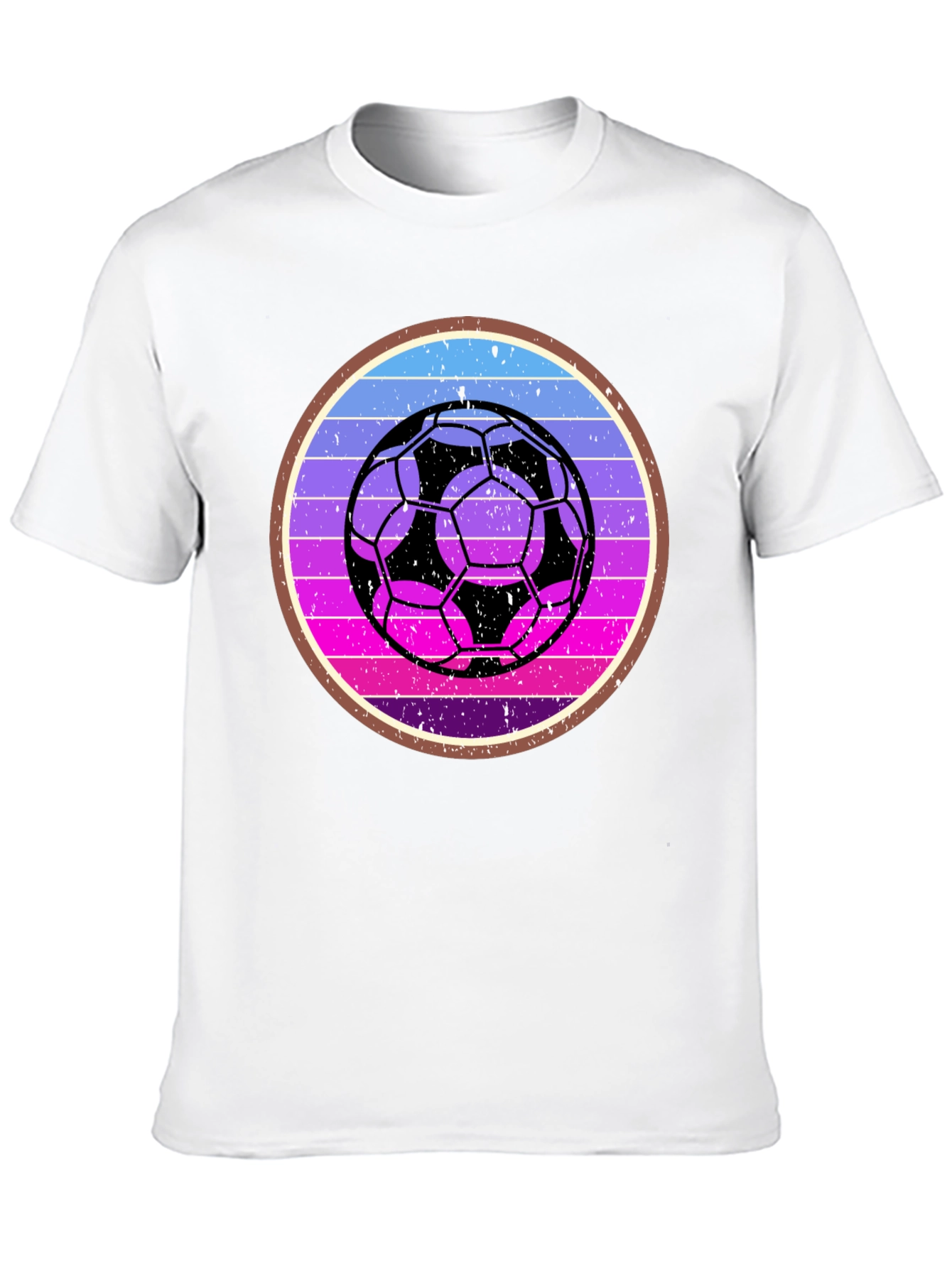 Retro Soccer Ball Graphic Tee