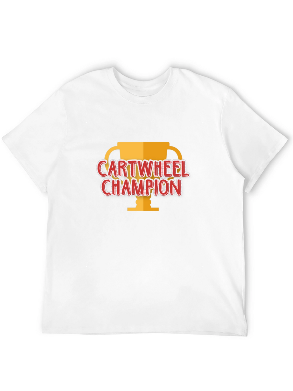 Cartwheel Champion Black T-Shirt