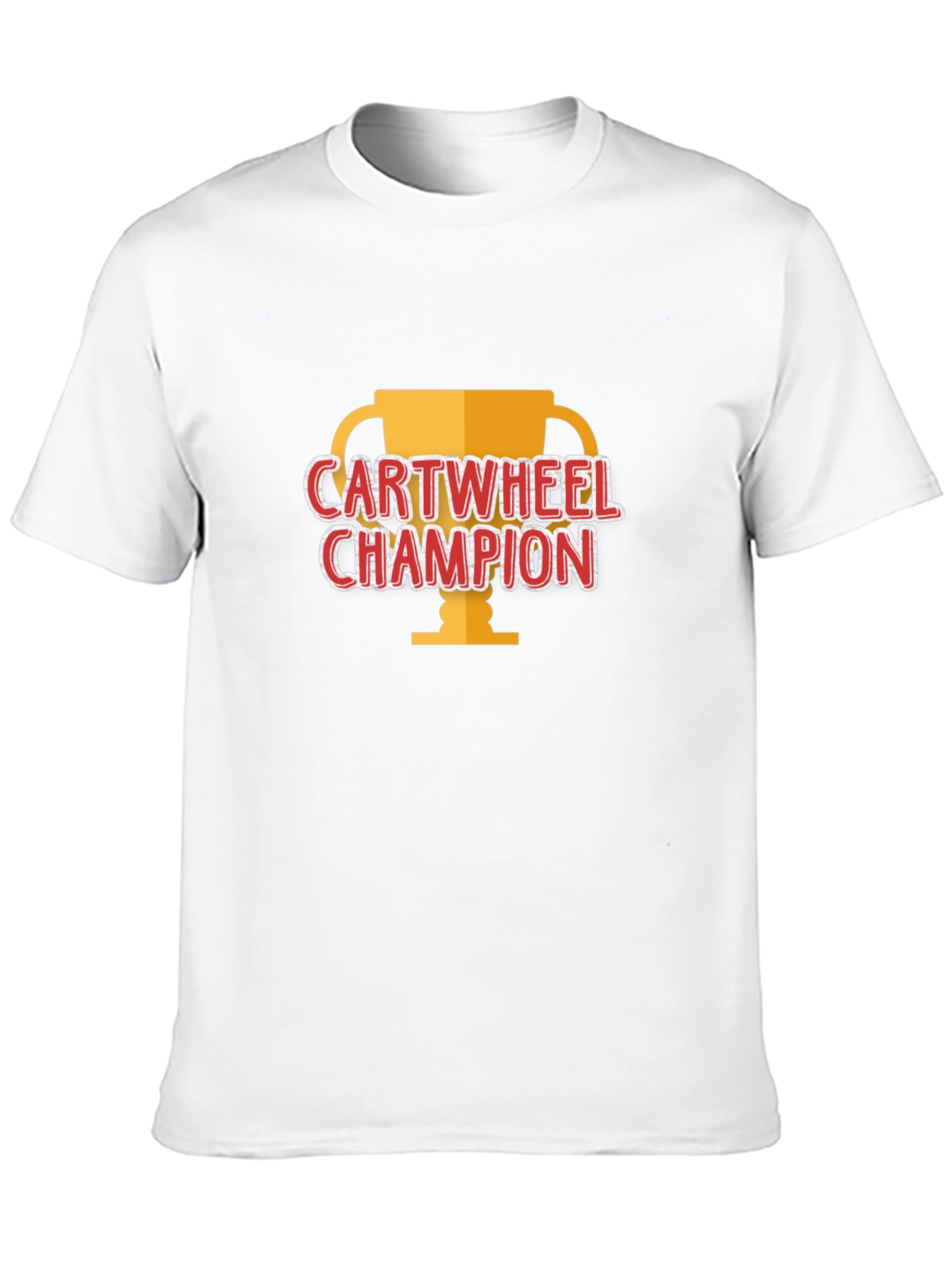 Cartwheel Champion Black T-Shirt