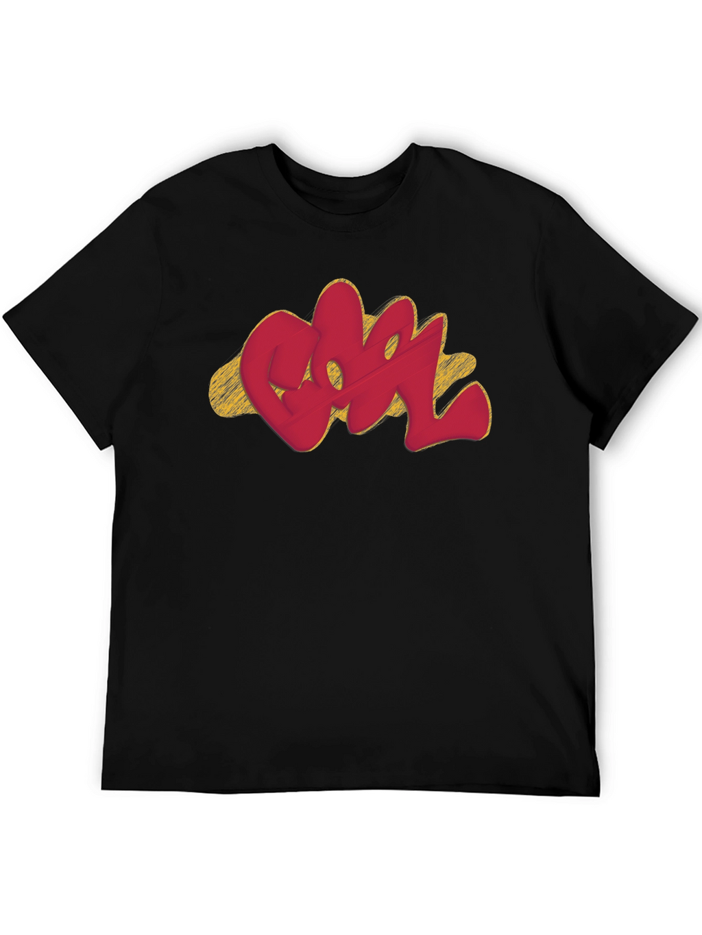 Cool Graffiti Style Graphic T-Shirt