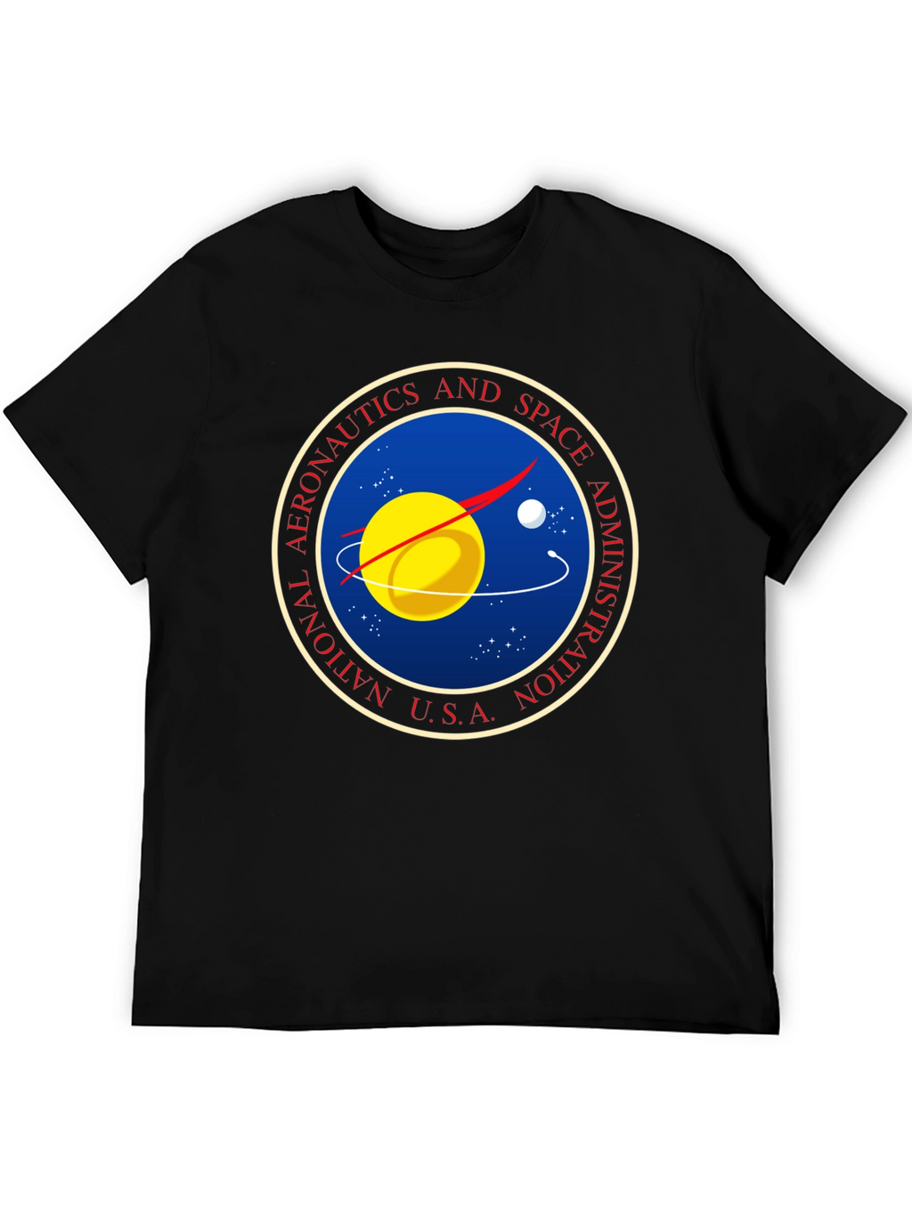 NASA Logo Graphic Black T-Shirt