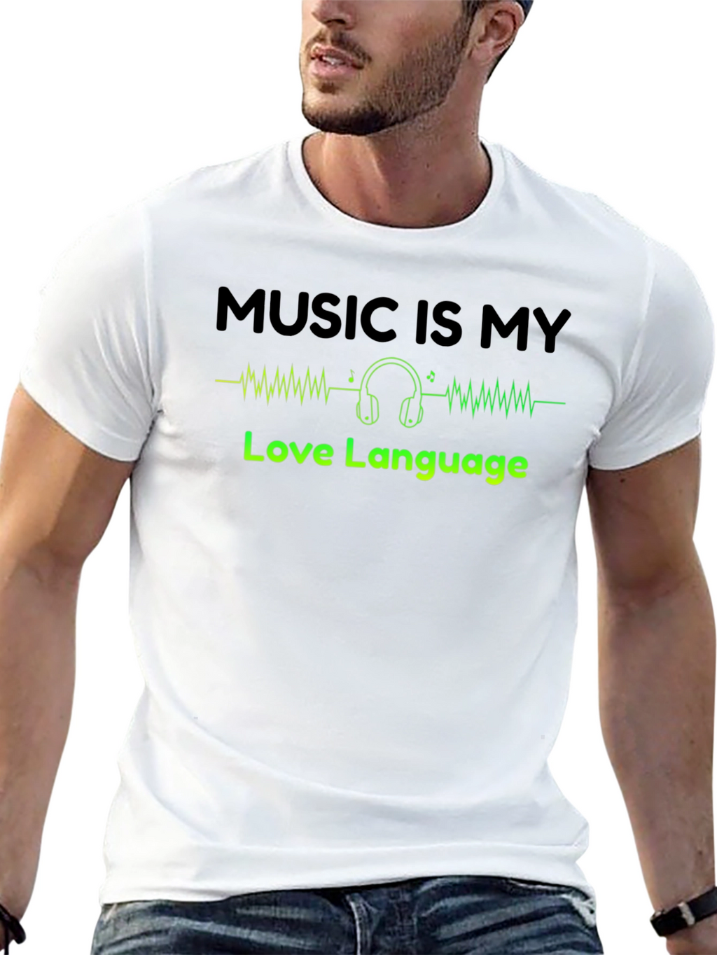 Music is My Love Language T-Shirt