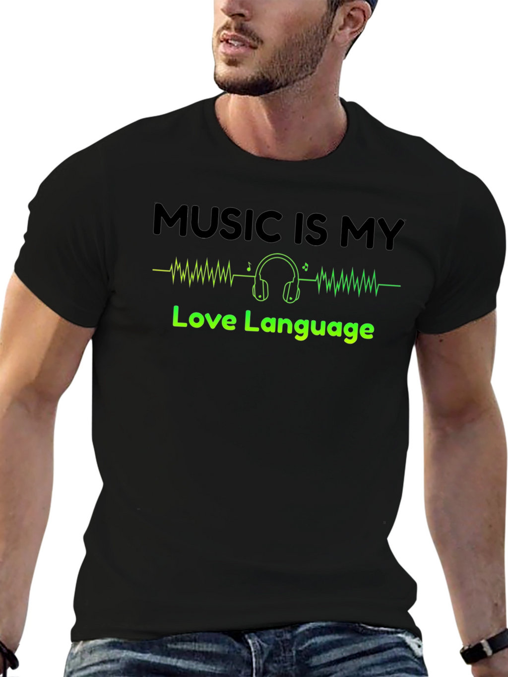 Music is My Love Language T-Shirt