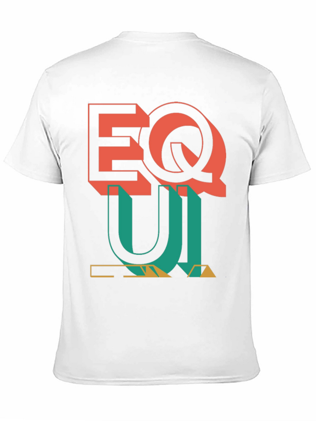 Geometric Graphic Print Tee - Bold EQ Design