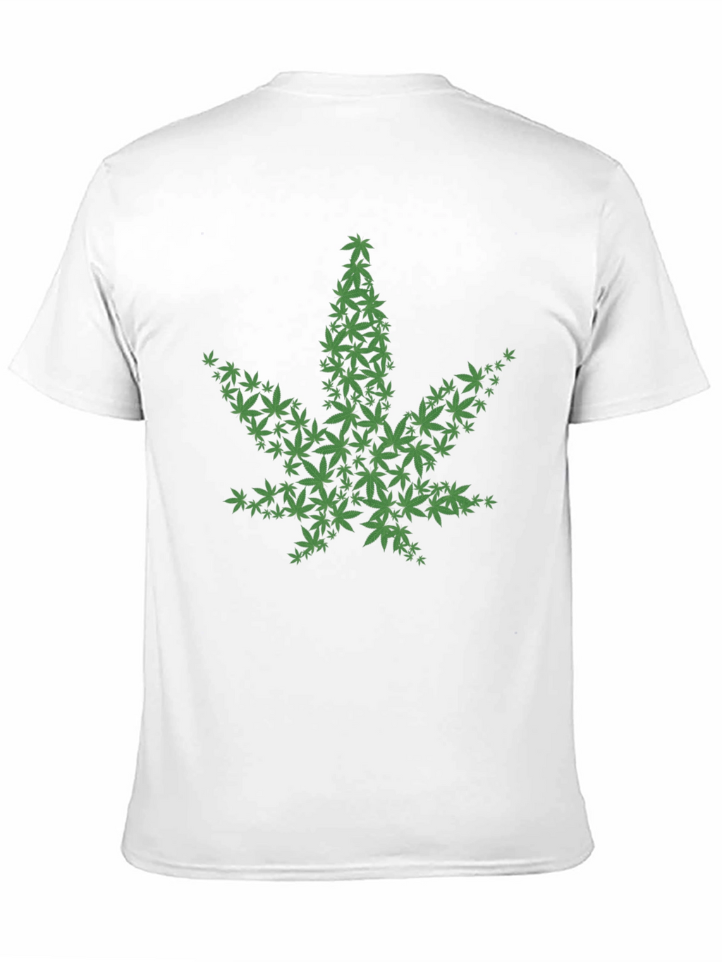 Cannabis Leaf Graphic T-Shirt