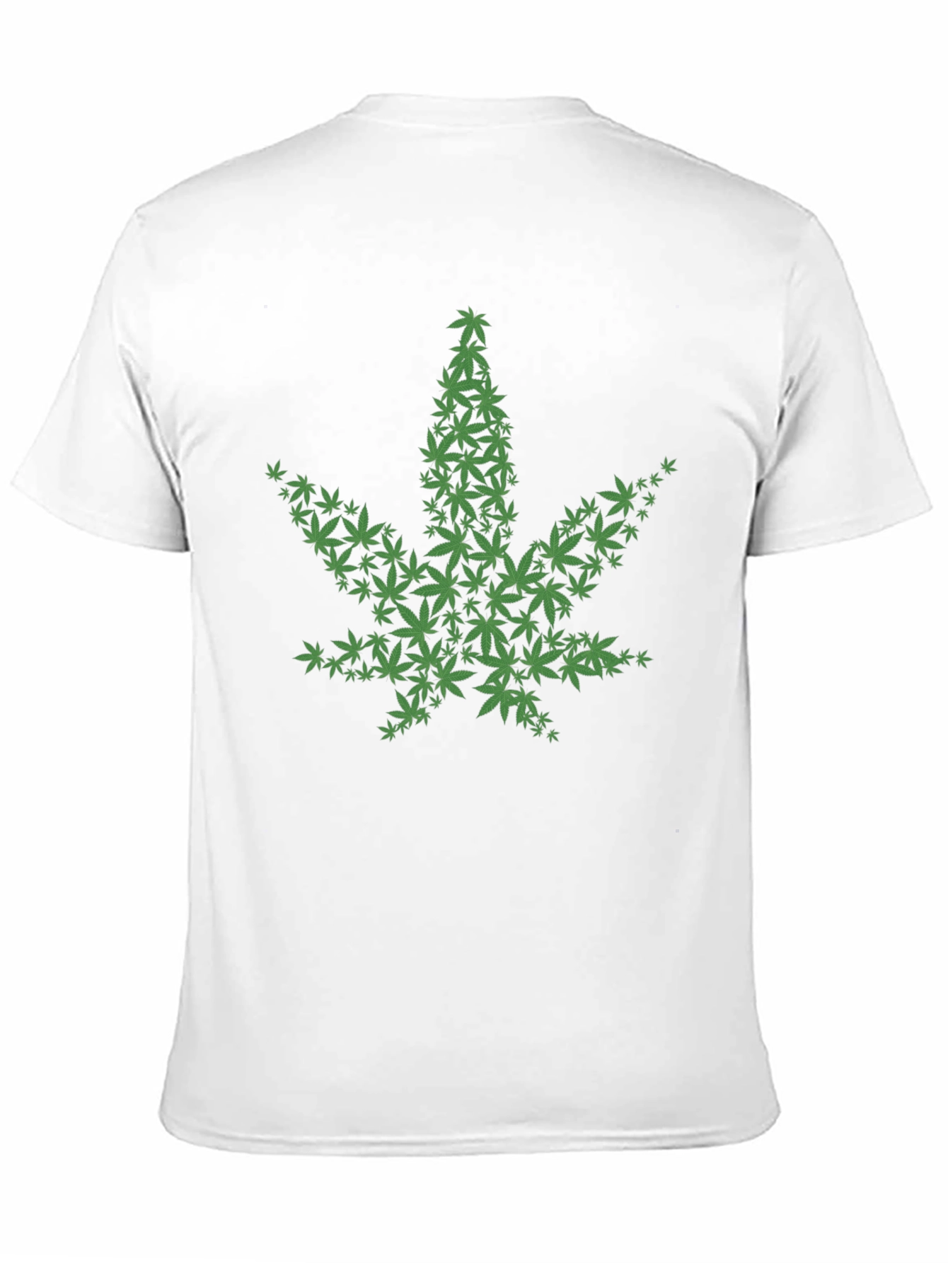 Cannabis Leaf Graphic T-Shirt