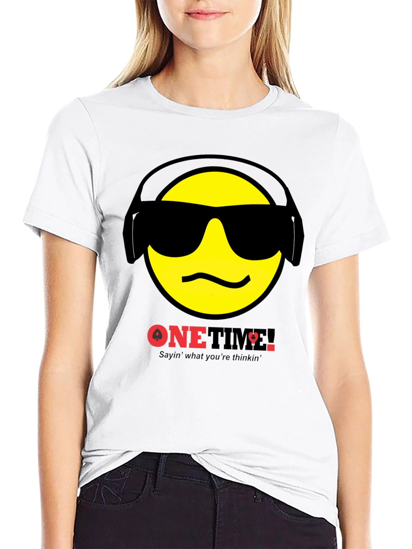 Cool Emoji Graphic T-Shirt - One Time!