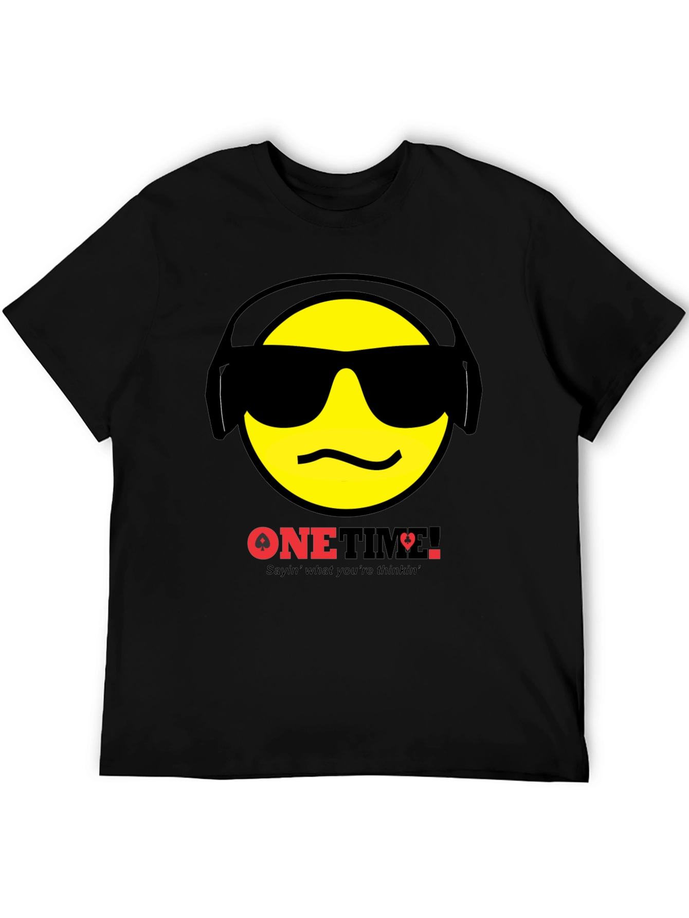 Cool Emoji Graphic T-Shirt - One Time!