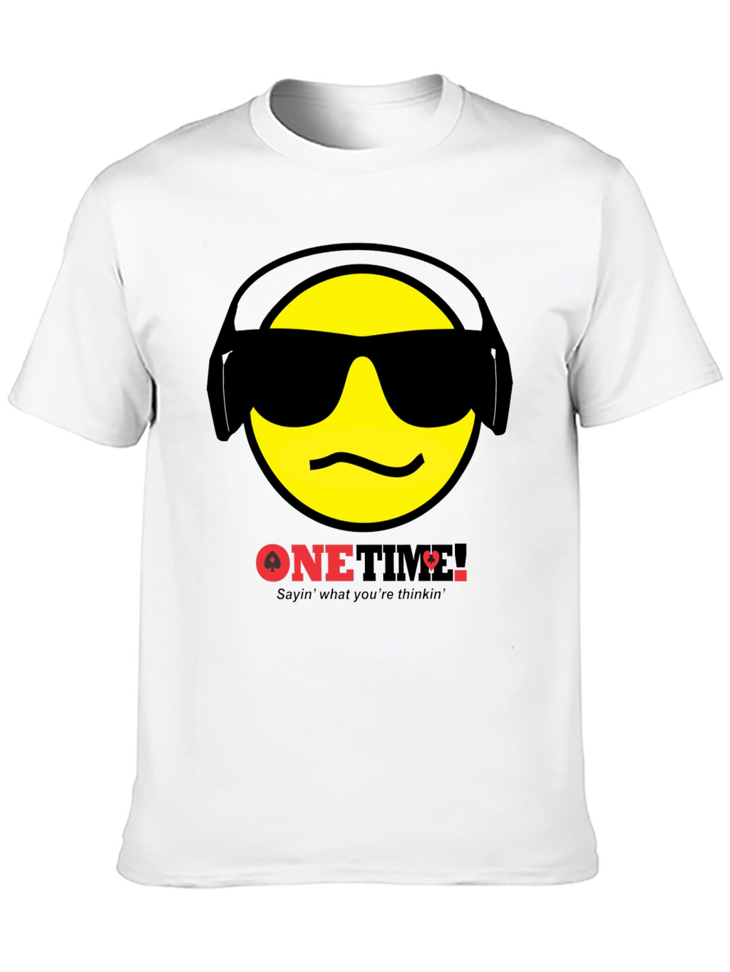 Cool Emoji Graphic T-Shirt - One Time!