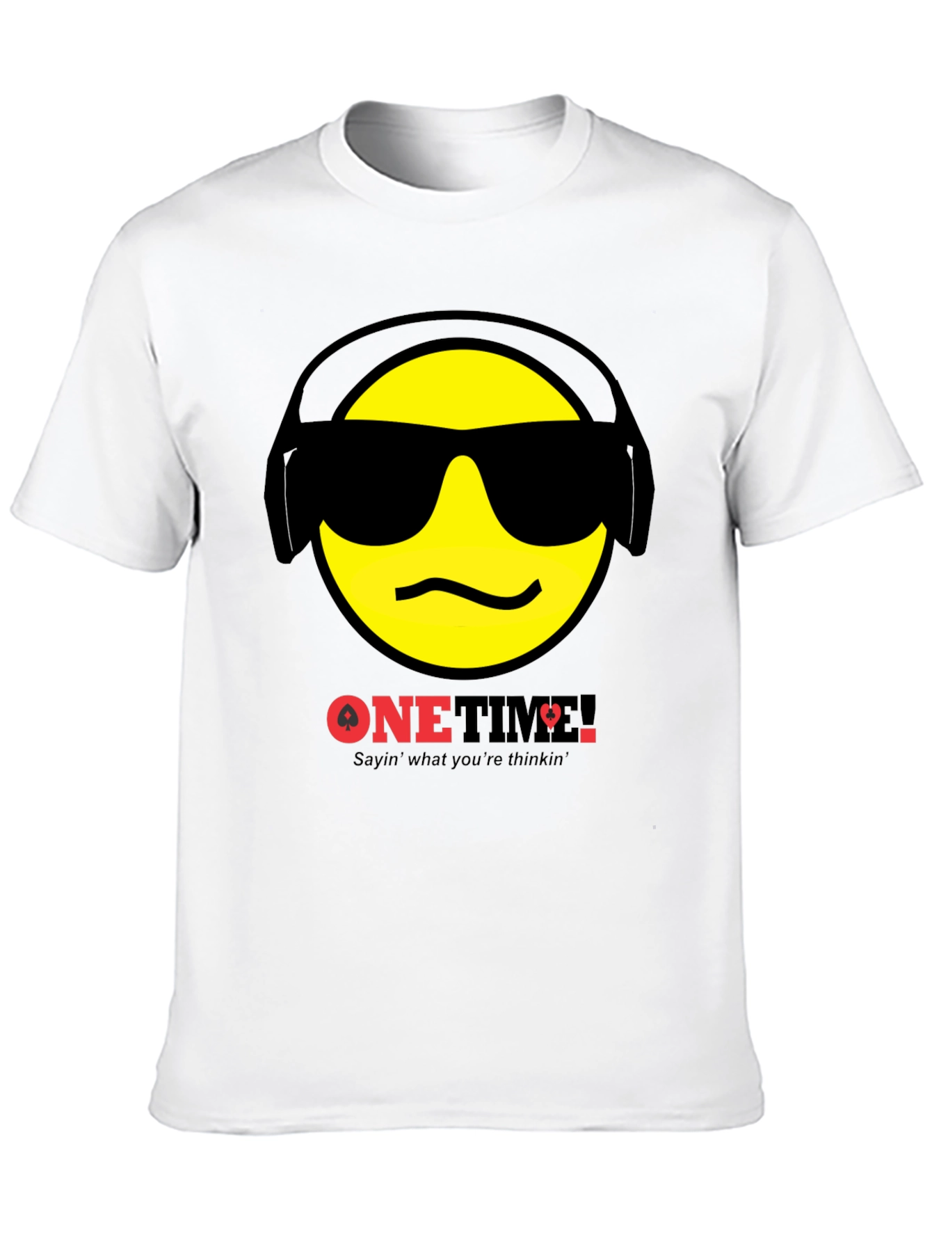 Cool Emoji Graphic T-Shirt - One Time!