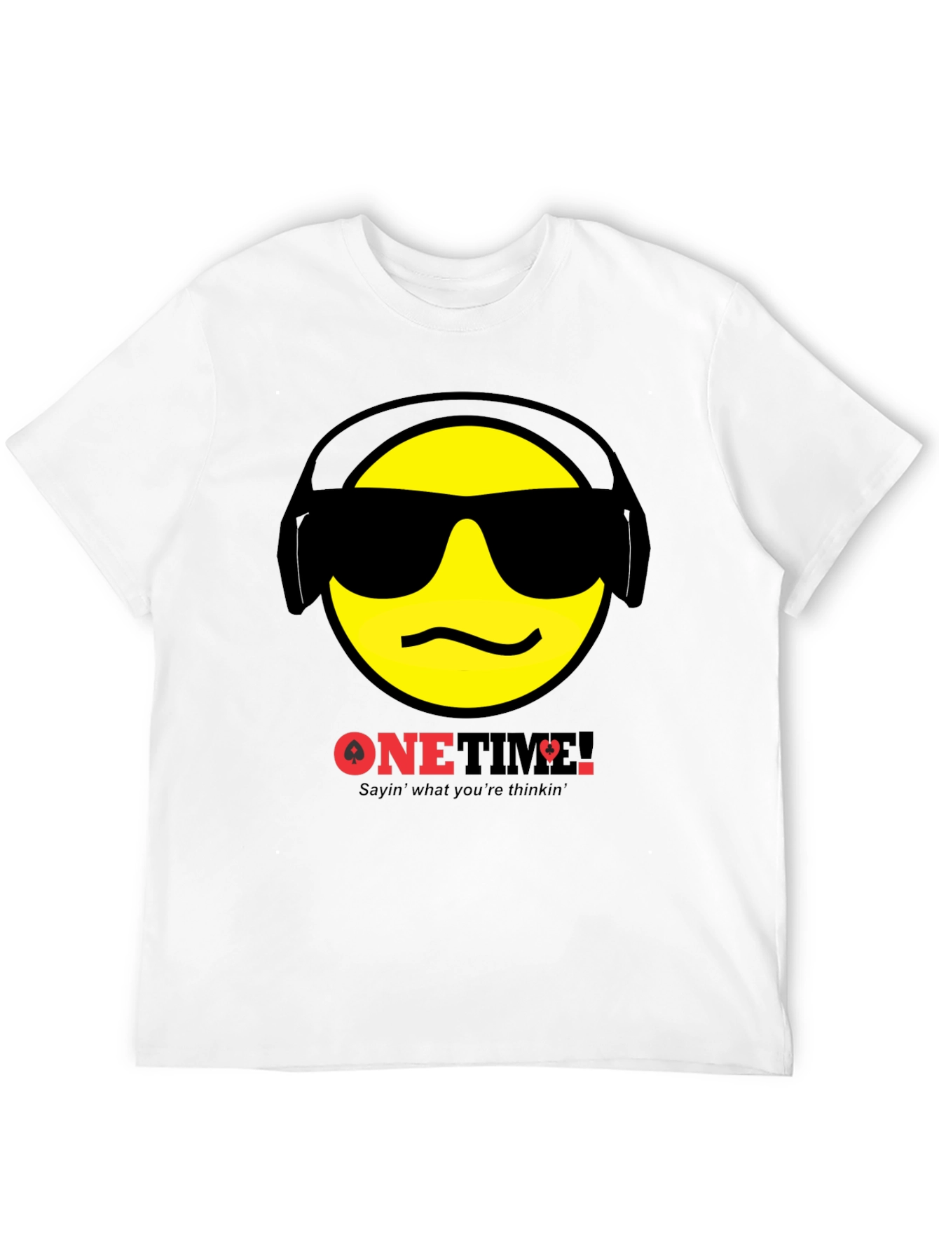 Cool Emoji Graphic T-Shirt - One Time!