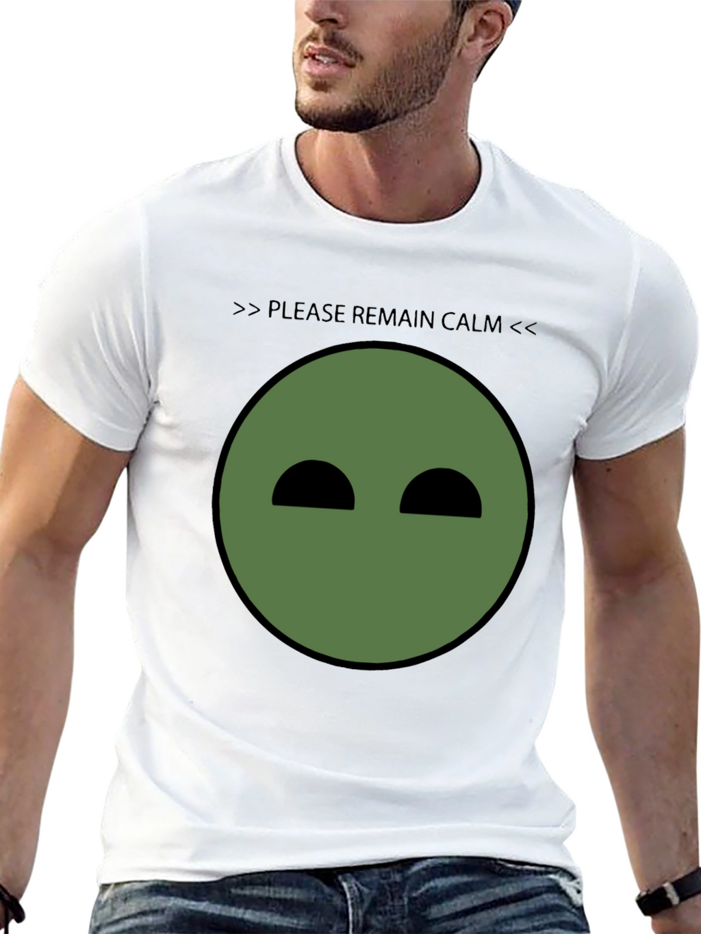 Stay Calm T-Shirt - Minimalist Graphic Tee