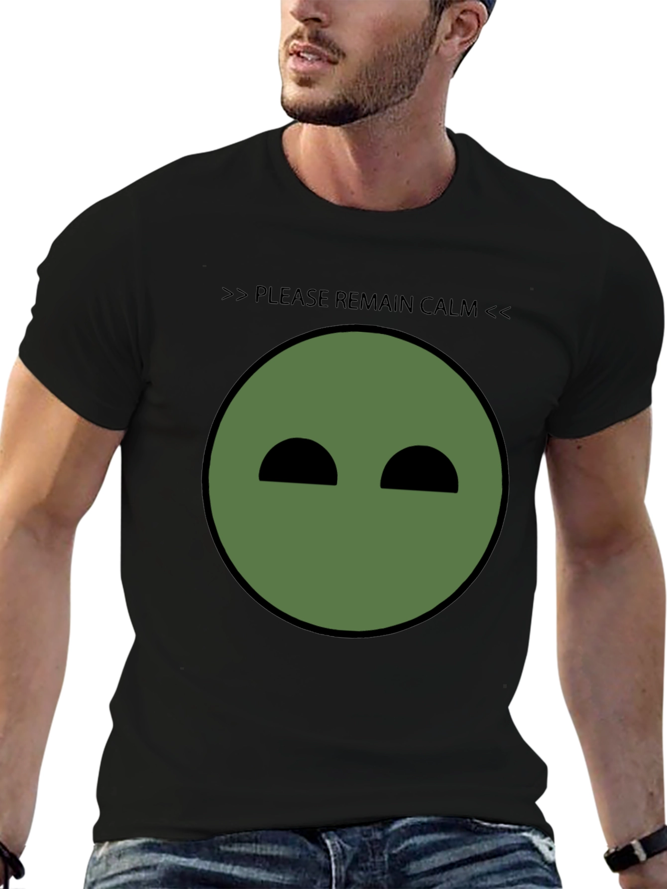 Stay Calm T-Shirt - Minimalist Graphic Tee